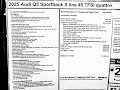 2025 Audi Q5 Sportback 45 S line Premium Plus