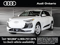 2025 Audi Q6 e-tron Premium