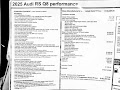 2025 Audi RS Q8 performance