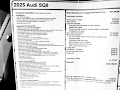2025 Audi SQ8 Premium Plus