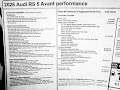 2026 Audi RS 6 Avant performance