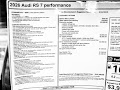 2026 Audi RS 7 performance
