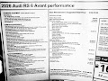 2026 Audi RS 6 Avant performance