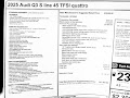 2025 Audi Q3 45 S line Premium Plus