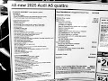 2025 Audi A5 Premium Plus