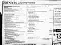 2026 Audi RS Q8 performance