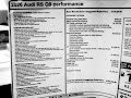 2026 Audi RS Q8 performance