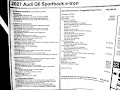 2027 Audi Q6 e-tron Sportback Premium Plus