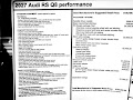 2027 Audi RS Q8 performance
